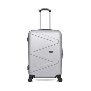 Wave Paris - valise weekend abs amazone 4 roues 65 cm - gris - Publicité