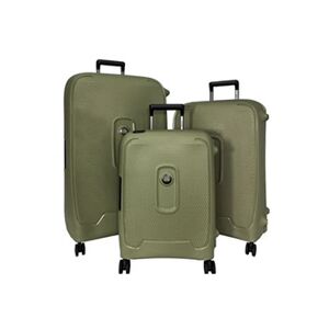 Delsey Lot 3 valises rigides Montcenis dont 1 cabine 55 cm TSA Kaki - Publicité