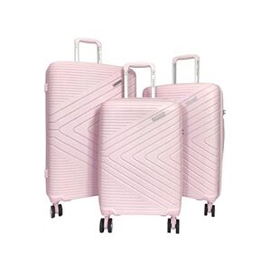 David Jones Set de 3 valises ROSE PâLE - BA8001A3 - Publicité