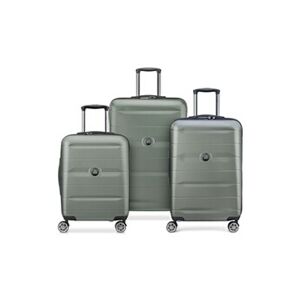 Delsey PARIS - COMETE PLUS - Set de 3 valises rigides 55cm/ 67cm/ 77cm - Iguane - Publicité