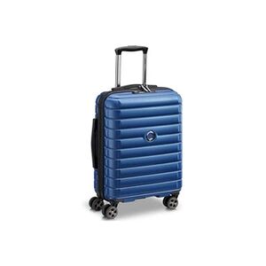 Delsey Paris - Valise cabine slim Shadow 5.0 bleu - 10670 - Publicité