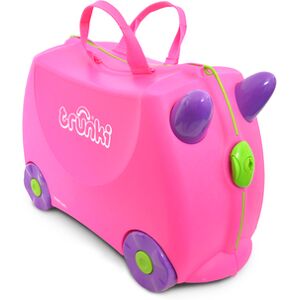 trunki Valise a roulettes enfant Trixie, rose