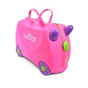 trunki Valise à roulettes enfant Trixie, rose