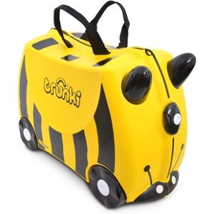 trunki Valise à roulettes enfant abeille Bernard, jaune/noir