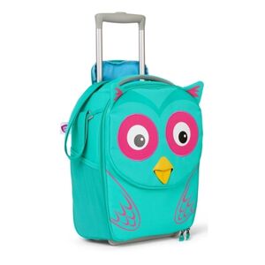 Affenzahn Valise trolley enfant Eluise le hibou turquoise