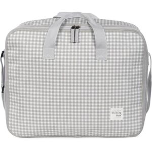 Walking Mum Valise enfant I Love Vichy gris