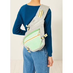 1SHOULDER BAG Sponge Mesh VERT TU