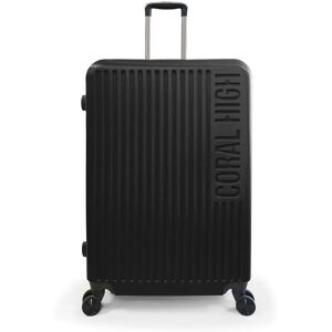 Valise ABS noire grande taille 16403