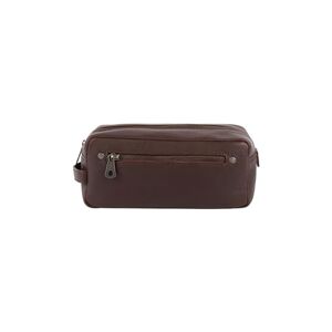 VANNE Trousse de Toilette pour Homme , Marron, Taille Unique, Marron, Taille Unique, Classique - Publicité