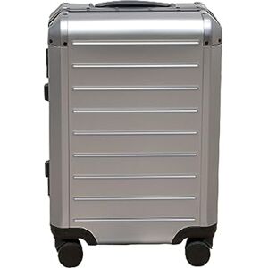 SUCADA Valise à roulettes Professionnelle, Valise, Serrure TSA intégrée, Cadre en Aluminium pour Bagages de 26 Pouces, avec roulettes silencieuses à 360 degrés (Gun Color) - Publicité