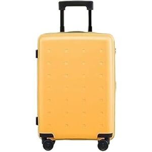 ASHSDI Valise à roulettes Bagages À Main Valises Portables Valise Rigide pour Voyage d'affaires Valise À Bagages Valise Soute Avion (Color : Yellow, Size : 20inch) - Publicité