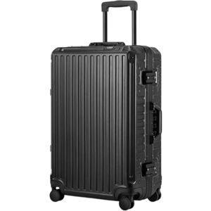 HUDSO Valise à roulettes Valise Valise à Coque Rigide avec Cadre en Aluminium, Valise sans Fermeture à Glissière avec Roues Spinner Bagage léger - Publicité