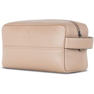 VON HEESEN Trousse de toilette pour homme et femme, taupe, 1 compartiment principal - Publicité