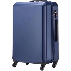 Suwequest Sac de voyage pour homme et femme Valise à roulettes avec mot de passe, bleu, 55,9 cm (22") - Publicité