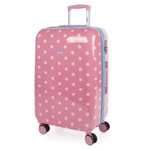 SKPAT Grande Valise Rigide 4 Roulettes Résistante Valise Grande Taille XXL Légère Valise Soute Avion de Voyage Résistante en Matériau PC Polycarbonate Valise de Voyage Combinaison Verrou, Rose - Publicité