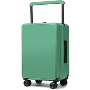 CASEGO Valise à roulettes Portable, Grande capacité et Rangement cloisonné raisonnable, Roues universelles, silencieuses et Lisses, Unisexe (Green 26) - Publicité