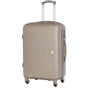 ALISTAIR "Iron Valise Taille Moyenne 65 cm Marque Française Garantie 2 Ans en France (Champagne) - Publicité