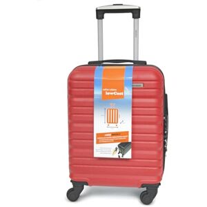 KINSTON Valise Cabine Rouge 4 Roues Détachables Bagage à Main Léger et Durable, Taille LowCost, Roues Pivotantes Amovibles - Publicité