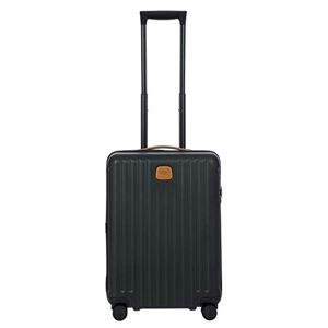 Bric's Trolley Rigid Collection Capri, Valise à Main avec 4 Roues, Légère et Résistante, Connexion USB, Serrure TSA Intégrée, Taille 38X55X23, Noir - Publicité