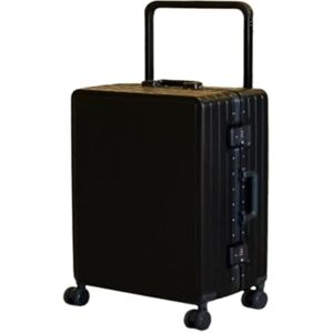 YXKJDS Valise Trolley Large pour Femme, Valise à roulettes Universelle Rigide et Extensible de Grande Valeur, Bagage Rigide avec roulettes pivotantes (Black 20 inches) - Publicité