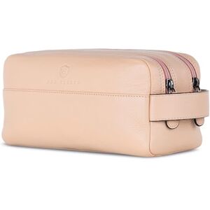 VON HEESEN Trousse de toilette pour homme et femme, rose, 2 compartiments principaux - Publicité