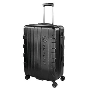 Bugatti Galatea Valise Rigide 76x52x29,5 cm 96L, 4 Roues avec Serrure à Combinaison TSA, Noir - Publicité