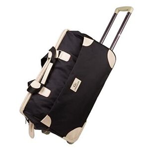 SUICRA Sac de Voyage Rolling Luggage Bag Women Carry on luggag Bags Travel Trolley Bag for Men Trolley Bag on Wheels Trolley Suitcase Wheeled Duffle (Color : Bruin) - Publicité
