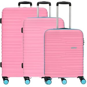 American Tourister Wavestream 4 roulettes Set de valises 3 pièces - Publicité