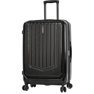 Madisson Valise Cabine- 100% Polycarbonate 67X45X27 Noir Snowball - Publicité