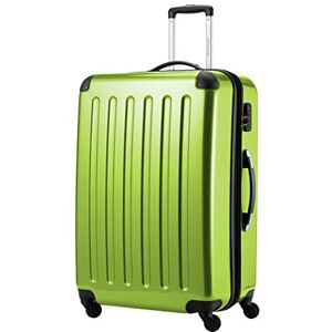 HAUPTSTADTKOFFER Alex Bagage Rigide Valise Grande Taille, Trolley avec 4 Roues multidirectionnelles, 75 cm, 119 litres, Vert Pomme - Publicité