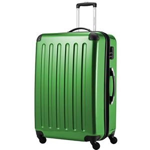 HAUPTSTADTKOFFER Alex Bagage Rigide Valise Grande Taille, Trolley avec 4 Roues multidirectionnelles, 75 cm, 119 litres, Vert - Publicité