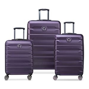 DELSEY PARIS AIR Armour Set de 3 valises rigides Violet - Publicité