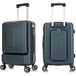 BKEKM Bagages Cabine Valises de 24 Pouces, Bagages Haut de Gamme, Conception à Ouverture Frontale, Valise à roulettes réglable, Bagages rigides avec roulettes Poids léger - Publicité