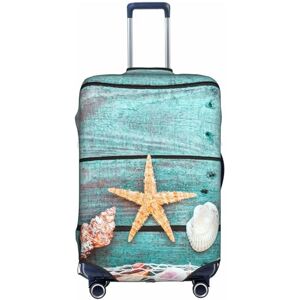 Aotmany Summer Shells Filet de pêche en forme d'étoile de mer pour bagages de 45,7/61/71,1/81,3 cm, lavable avec fermeture éclair dissimulée pour valise à roulettes approuvée par la TSA, Comme indiqué - Publicité