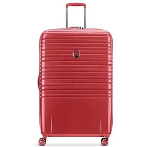 DELSEY PARIS Caumartin Plus Valise Grande Taille Rigide 76x54x29 cm 107 Litres L Rouge - Publicité