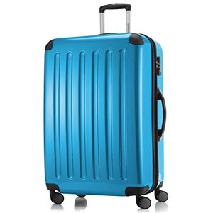 HAUPTSTADTKOFFER Alex Bagage Rigide extensible, Valise Grande Taille, Trolley avec 4 Roues multidirectionnelles, TSA, 75 cm, 119 litres, Cyan bleu - Publicité