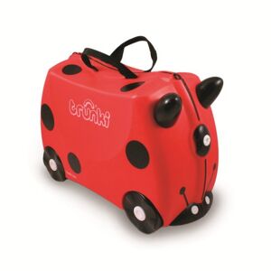 Trunki Trunki Ride-on Suitcase Bagage Enfant, 46 cm, 18 L, Rouge et Noir - Publicité