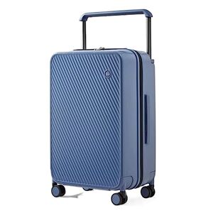 SONAXO Valise de Grande capacité, Valise à Main, poignée Large rétractable, Valise pour Hommes et Femmes d'affaires, Valise de Voyage, adaptée à Une Utilisation en extérieur (Blue 24inch) - Publicité