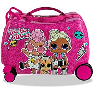 E PLUS M Valise trolley pour fille LOL Surprise bagage à main spinner rigide 5336, fuchsia, Taglia Unica - Publicité