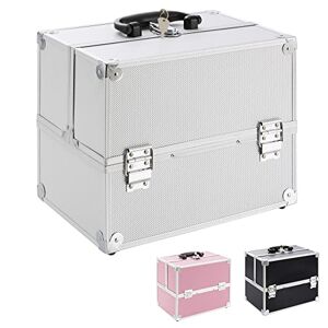 Arebos Coffret Mallette Valise BEAUTÉ Case Á Bijoux Voyage COSMETIQUE Maquillage - Publicité