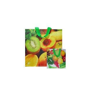 Sac fruits et légumes polypropylène tissé imprimé 35 x 40 x 20 cm x 100 Evenplast - 262447