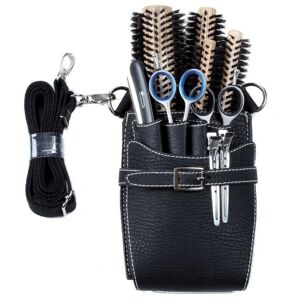 Beauty Coiffure Pochette en cuir noire pour coiffeur Sport top - Publicité