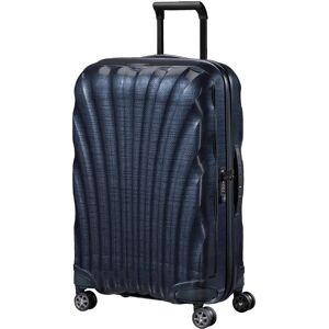 Valise en Curv 69cm C Lite Samsonite Bleu - Publicité