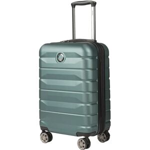 Valise cabine 55 cm extensible Air Armour Delsey Vert - Publicité