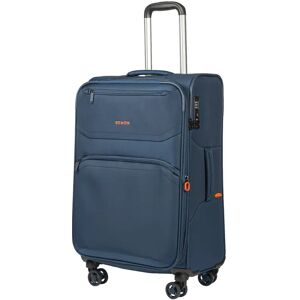 Valise extensible 4 roues 69cm Menton Bemon Bleu