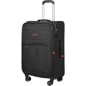 Valise extensible 4 roues 69cm Menton Bemon Noir - Publicité