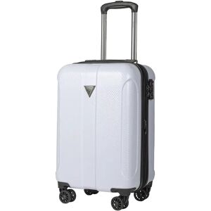 Valise cabine 54cm extensible Lustre Guess Blanc