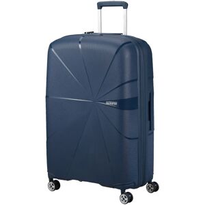 Valise 77cm StarVibe American Tourister Bleu marine - Publicité