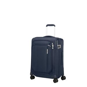 Samsonite Valise cabine 4 roues extensible 55cm Respark Samsonite Bleu