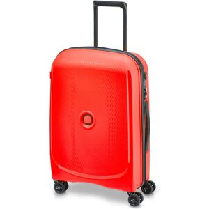 Valise cabine slim 55 cm Belmont Plus Delsey Rouge - Publicité